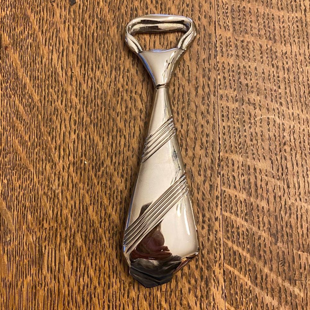 Two's Company Tie Bottle Opener